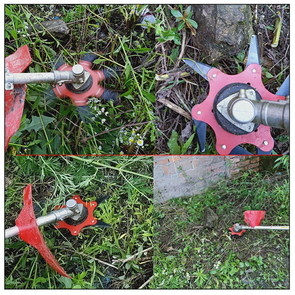 

Manganese Metal 65Mn Lawn Mower Blade Grass Trimmer Durable Head Lawn Mower Blade Garden Weeding Tools Accessories