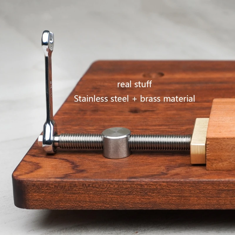 

Woodworking Desktop Clip Gift for DIY Work Friends and Family Stainless Steel Brass Joinery Carpenter Tool Brass