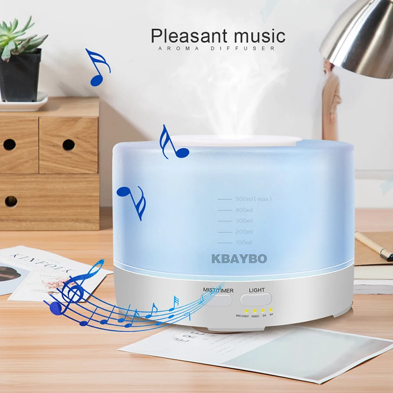 Ультразвуковой увлажнитель воздуха 500 мл Электрический Ароматерапевтический