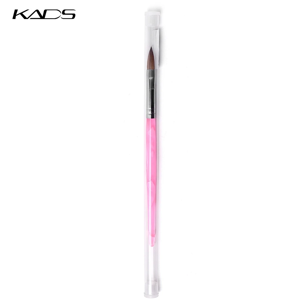 KADS 10pcs Size 8# Nail Brush Kolinsky Sable Acrylic Art Brushes Pen tool For kolinsky acrylic nail brush | Красота и здоровье