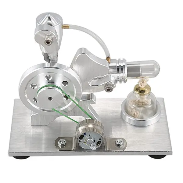 Горячий воздух Стирлинг белка двигатель модель для эксперимента Стирлинга