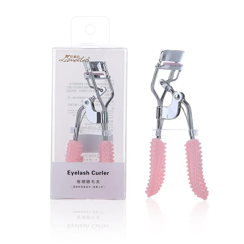 

A327 Stainless Steel Curler Comfortable Handle Comes with Block Glue Single Bottle Eyelash Curler