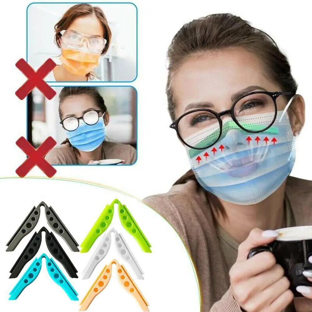 

Anti-Fog Mask Nose Clip Anti-Fog Mask Nose Strip Fog-Free From Eyeglasses For Masks Accessory Tools Fogging Prevent Useful R5D8