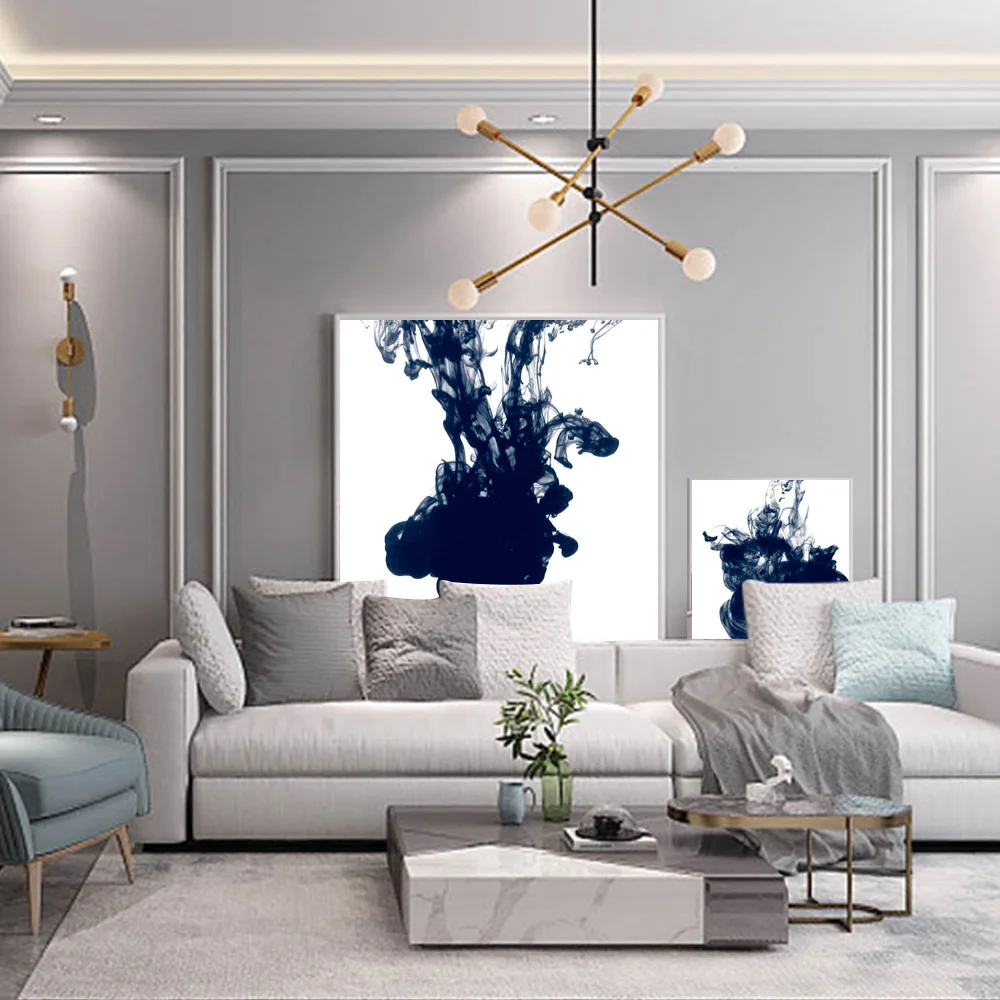 Boreal европейский стиль светильник художественное украшение живопись чернилами