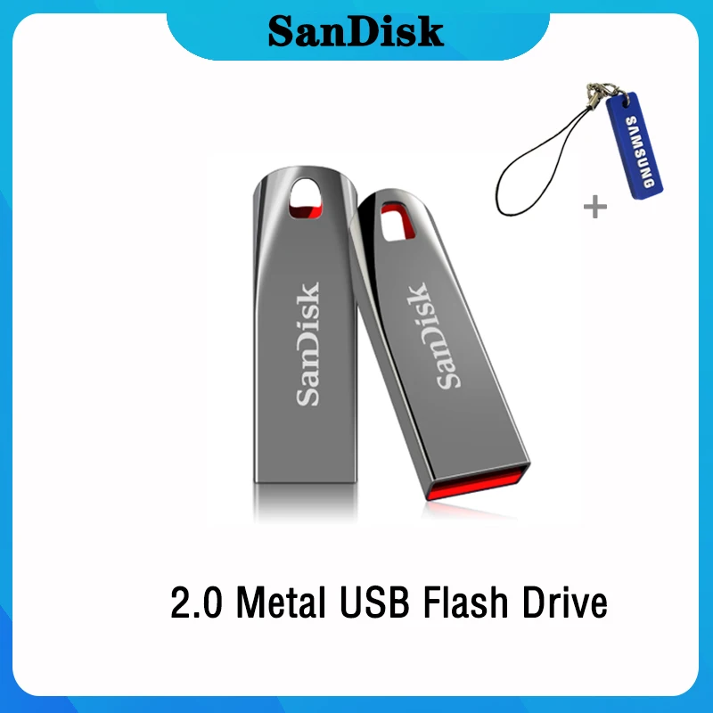 Оригинальный флеш-накопитель USB sandisk 32 64 16 ГБ флешка 2 0 диск на ключ память для