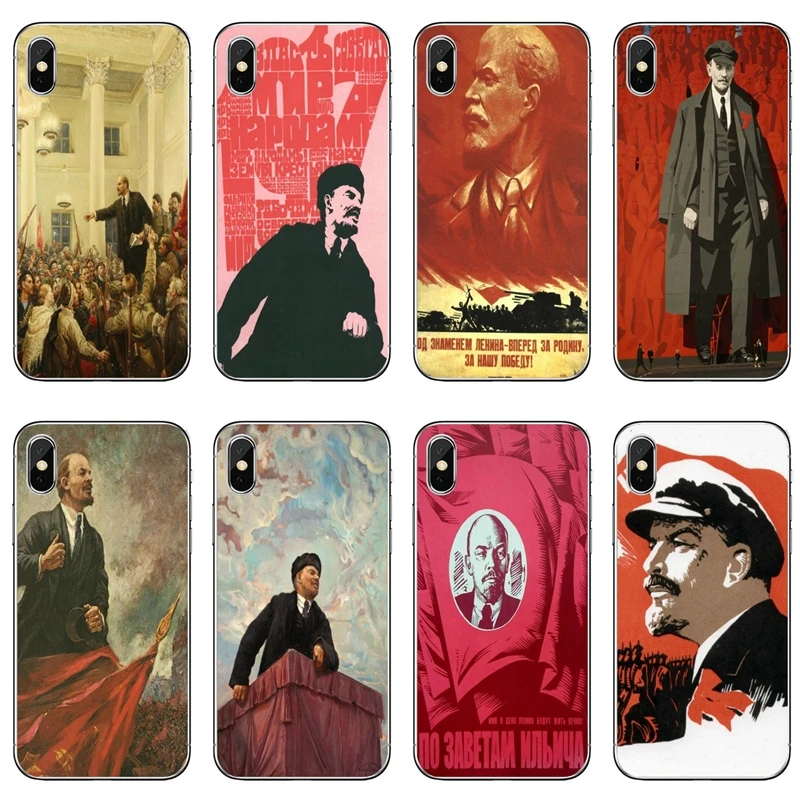 Аксессуары lenin с флагом Советского Союза чехол для телефона Xiaomi Redmi 9T 9C 9A 7 7A K20 6 6A S2