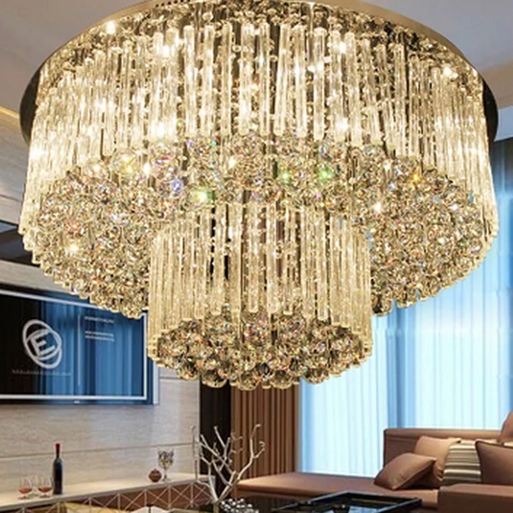 Бесплатная доставка Новый дизайн 2 слоя с украшением в виде кристаллов лампа Dia800 *