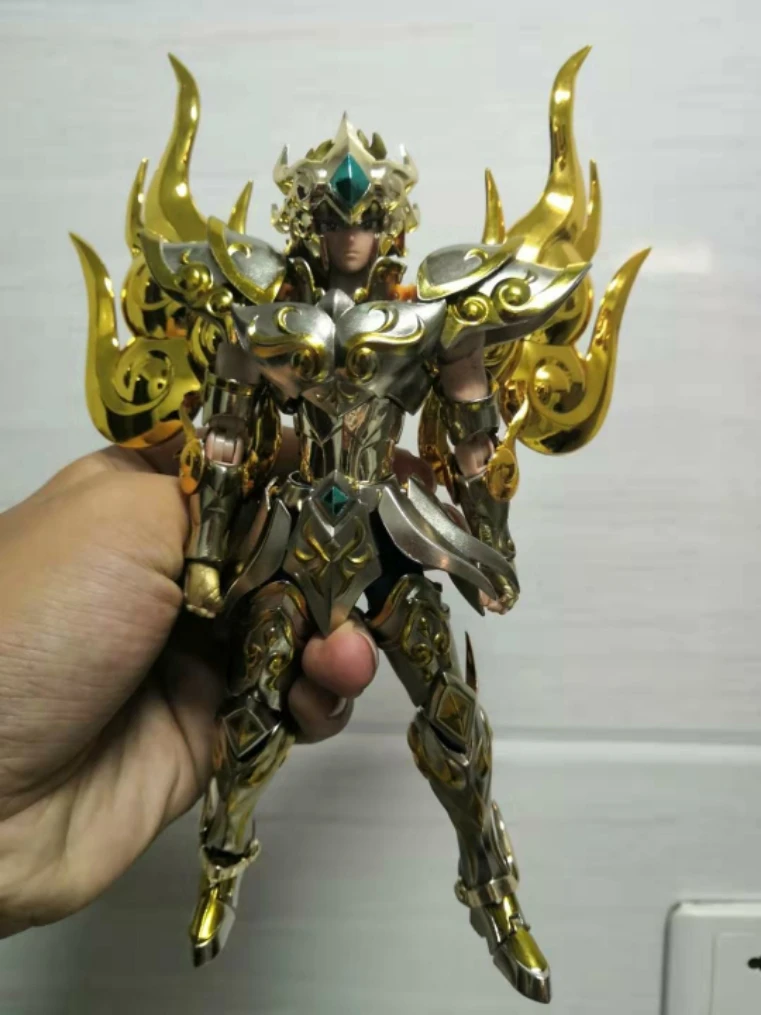 Модели фанатов в наличии chuanqi chuanshen sog soul of gold Leo Aioria Aiolia Saint Seiya металлическая Броня