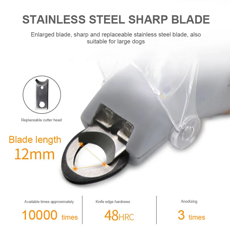 

Dog Nail Scissors Pet Nail Clippers Cutter Grooming Electric Claw Scissors Cat Dog Products With Led Light Claw Nail Clippers