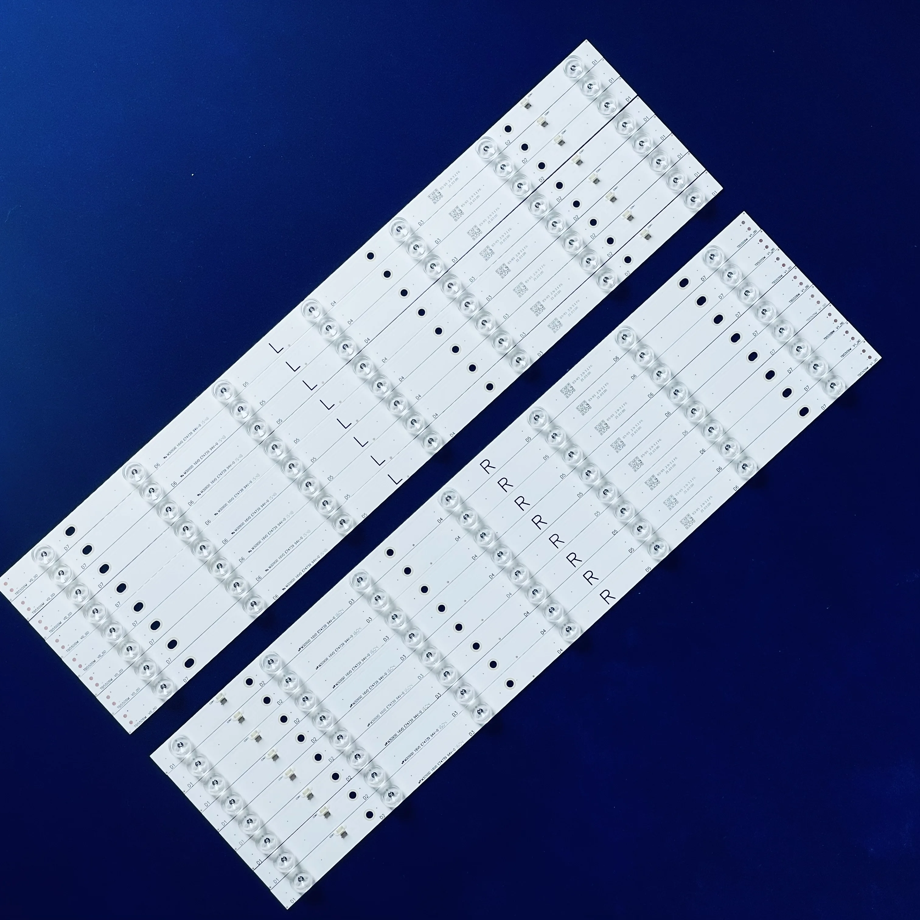16PCS LED Backlight Array 55&quot TV 550TV01+550TV02 / TB5509M V0+TB5509M V1 BX-55S10E01 02 LC550EQY (SJ) (A5) Compatible TX-55AX630 | Лампы и