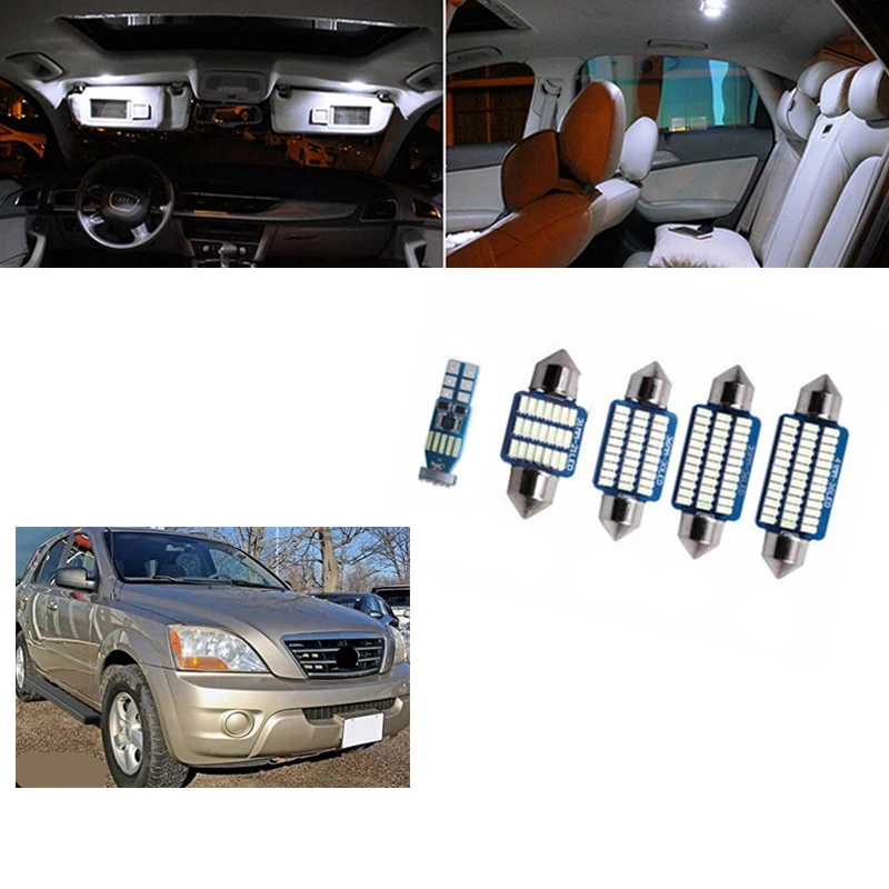 14 шт. салона светильник Canbus лампа светодиодный лампы посылка комплект Карта