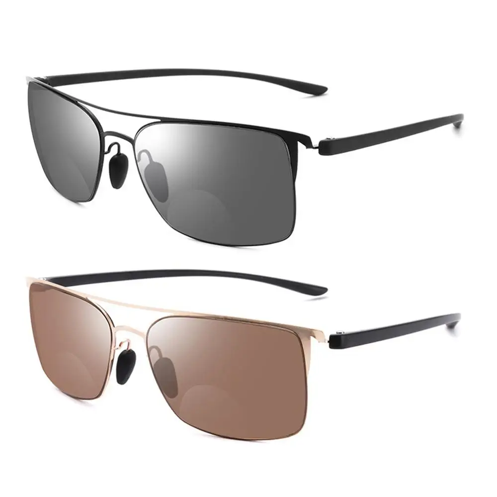 Пилот считыватели бифокальные очки для чтения женщин солнцезащитные Для мужчин