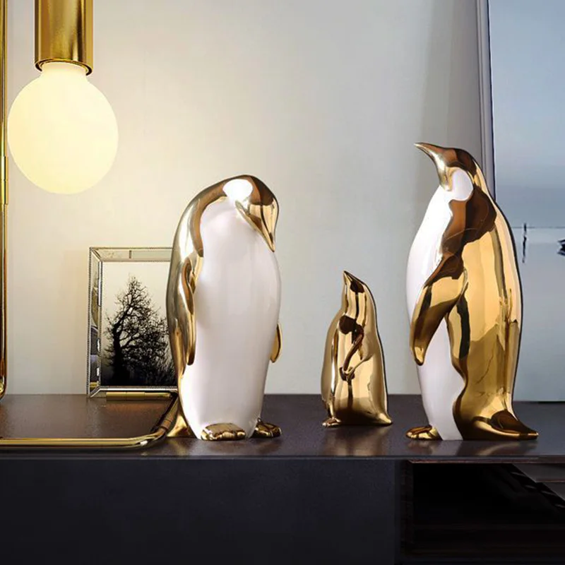 Новинка золотистая керамическая искусственная кожа в скандинавском стиле