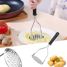 Hifuar ручная прессованная Картофелемялка из нержавеющей стали для картофеля, фруктовый Рисер, многофункциональный толкатель для картофеля, кухонные аксессуары для фруктов