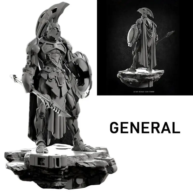 

1/24 75mm Resin Figure Kits General Celestial Pole Self-assembled A-161 E8M0