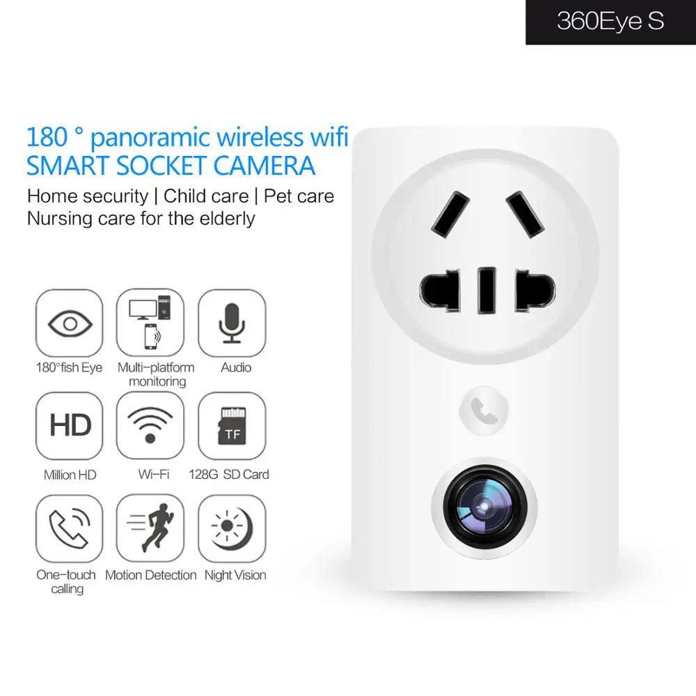 Беспроводная IP камера видеонаблюдения HD 1080P с поддержкой Wi Fi и USB|Камеры