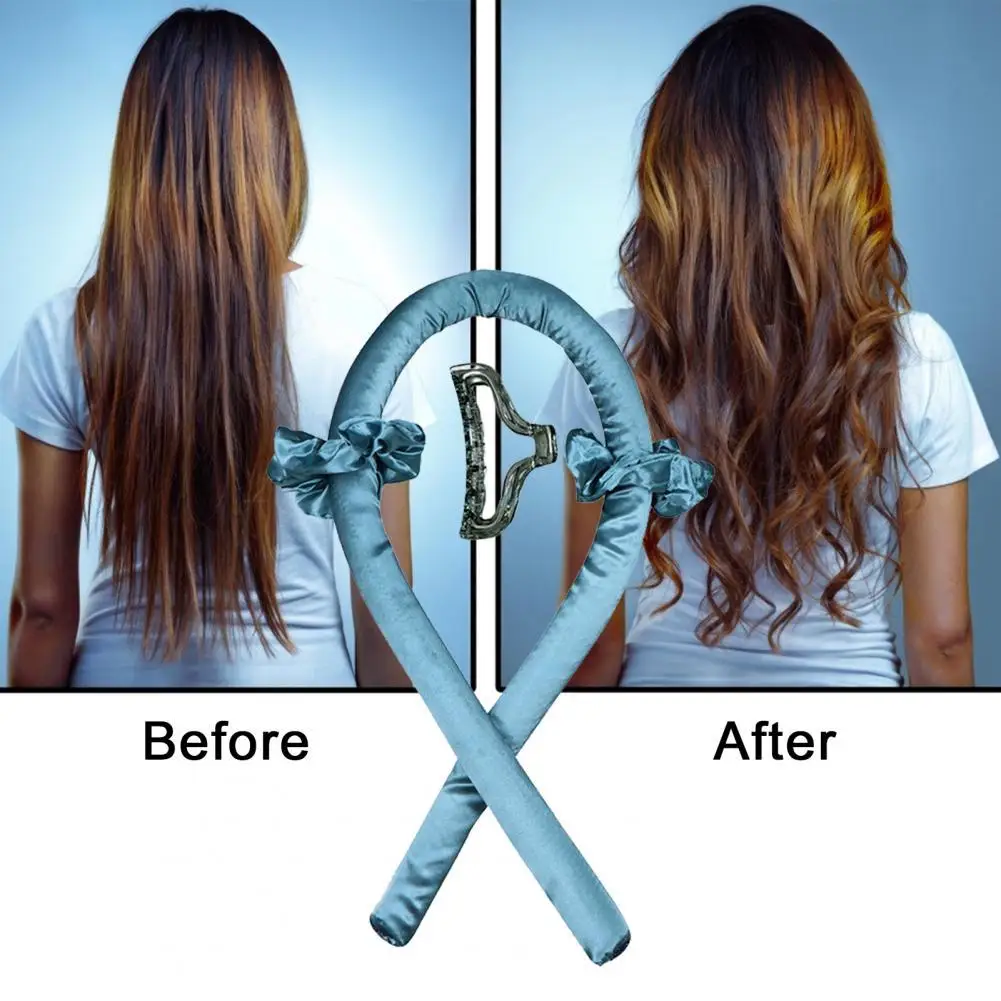 

Аксессуары для волос, Плойка для волос, эластичная, несколько стилей, мягкая, без тепла, повязка на голову, лента для ее завивки