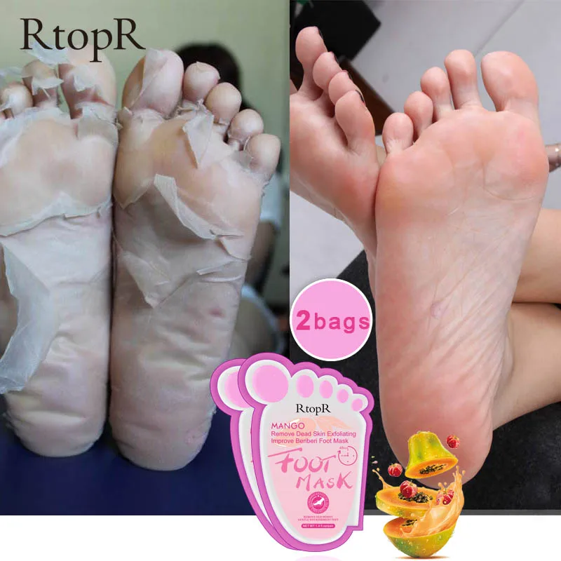 2 пакета маска для ног с манго|Стопы| |