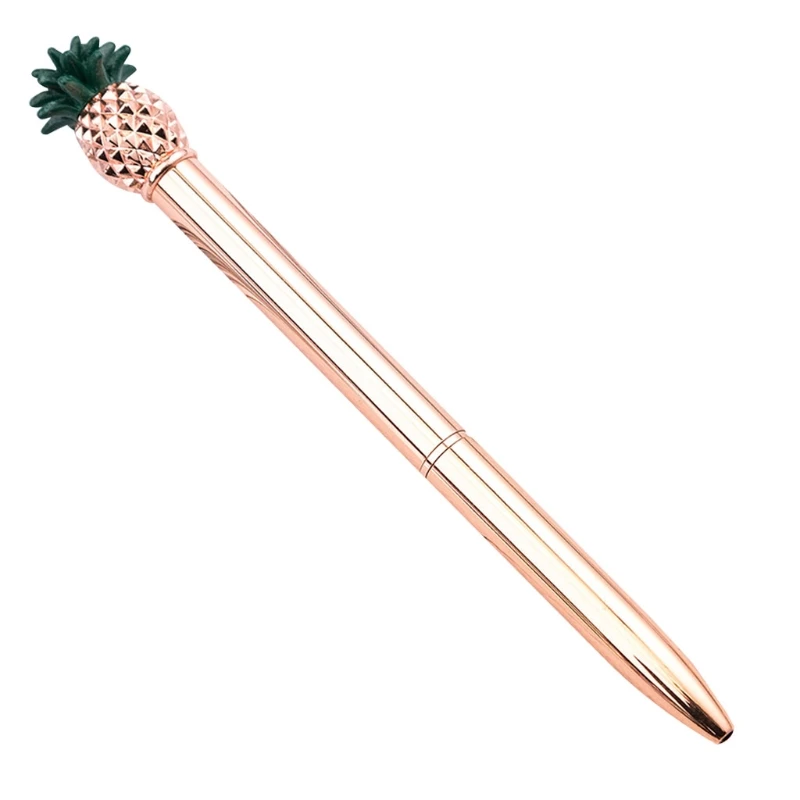 Металлическая шариковая ручка карамельного цвета многоразовая идеально