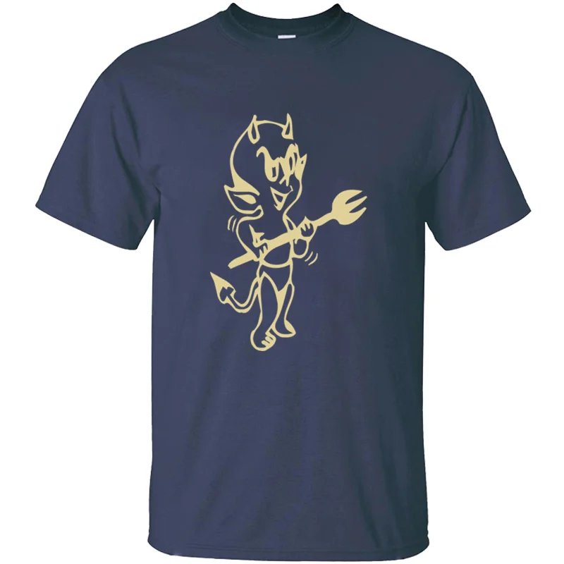 

Модная мужская футболка с милым дьяволом, Отличная футболка, Мужская S-5xl, 100% хлопок, топ в стиле хип-хоп