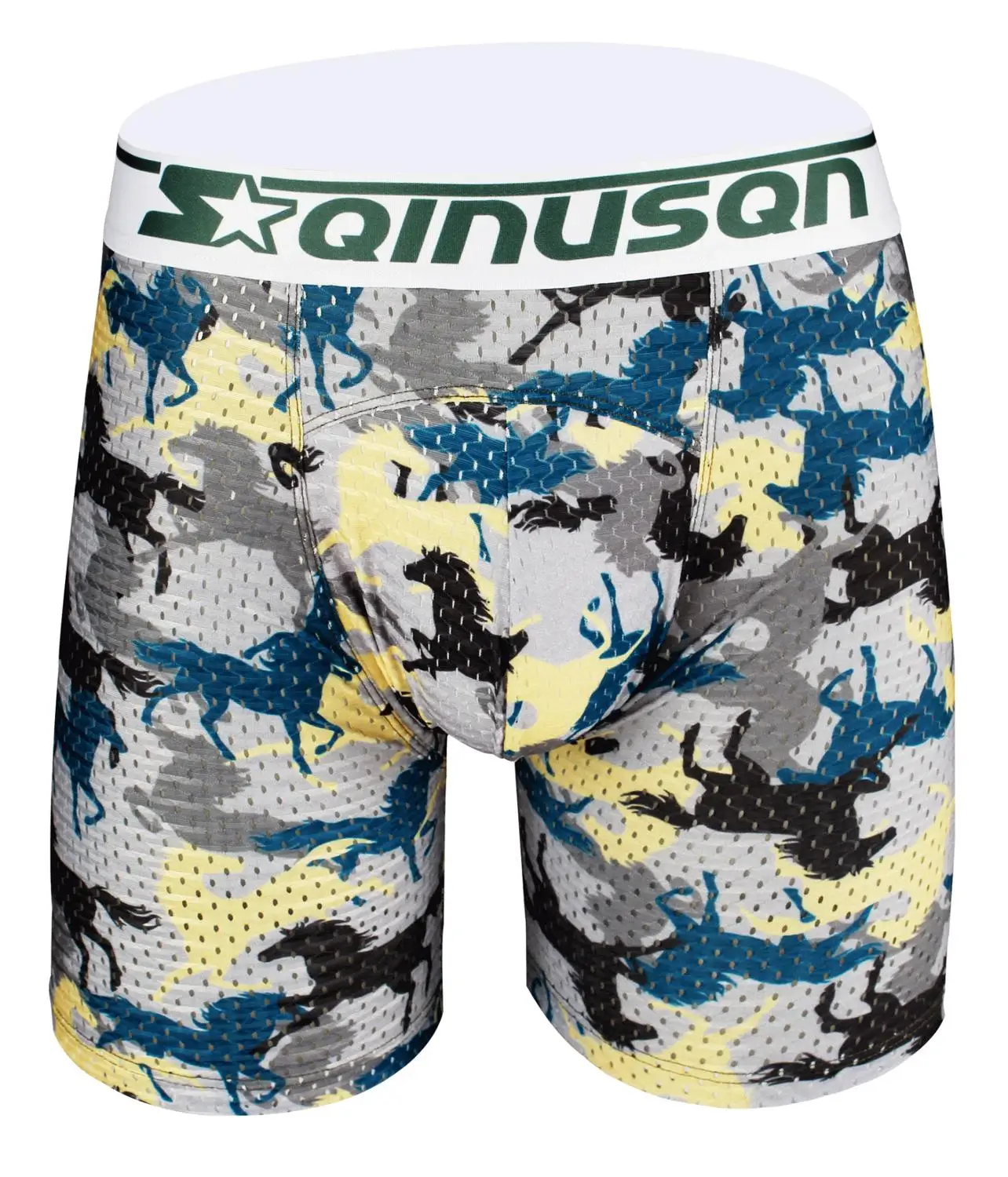 TJ TingJun камуфляжные мужские спортивные трусы плюс длинные износостойкие ноги