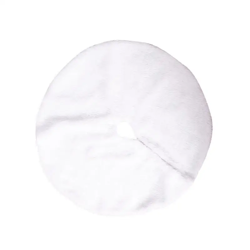 60 см Рождественская елка плюшевая юбка чистая белая для рождественского декора