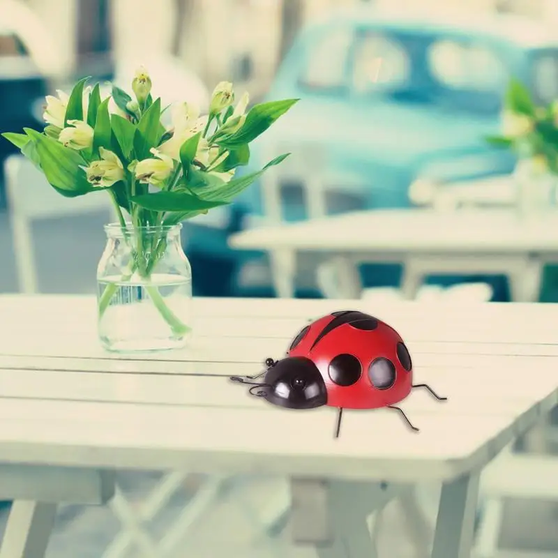 Вешалка с божьей коровкой 10 см настенное украшение для сада детские игрушки