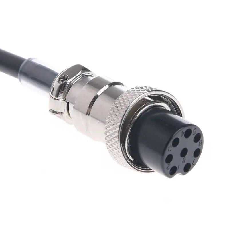 

8 Pin Plug Microphone Speaker Hand Mic for kenwood Radios TM-231 MC-44 TM-241