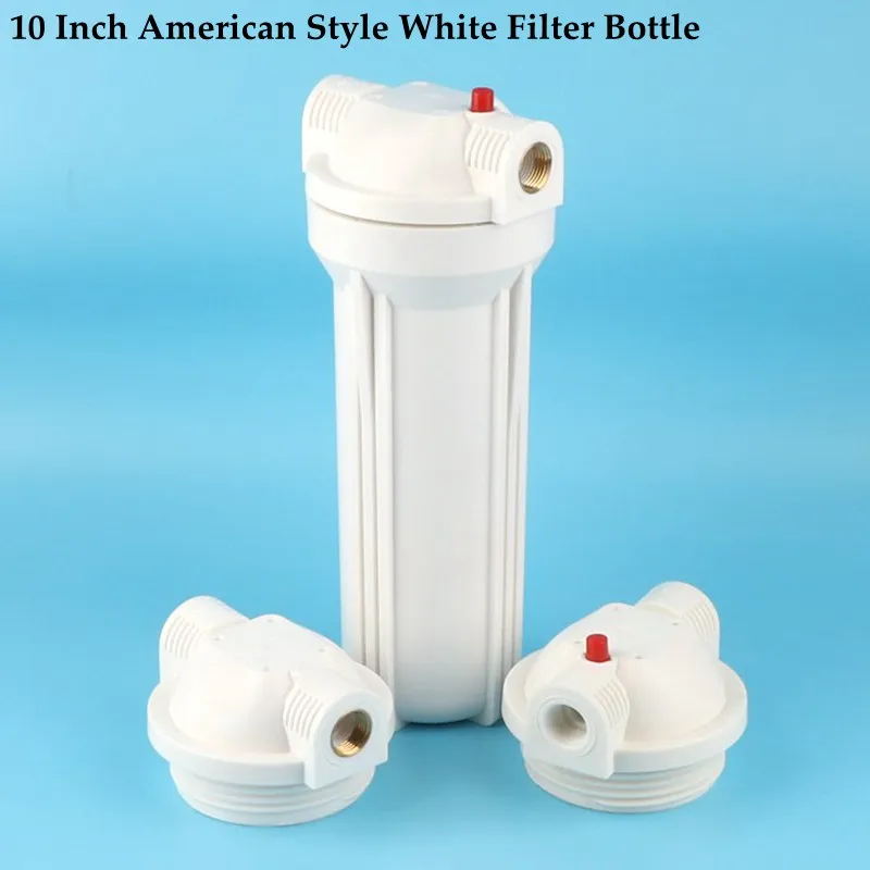 10 Inch Filter Bottle American Style Thickened Inner Buckle Explosion-proof Filter Cartridge Water Purifier PP Filter Bottle