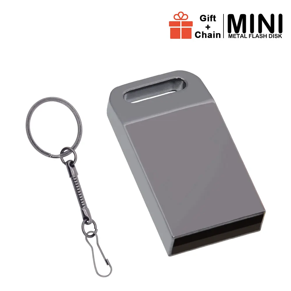 Металлическая USB флеш память 16 Гб с пользовательским логотипом Usb накопитель 32 ГБ