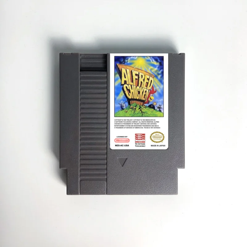 

Alfred Chicken - Game Cartridge For NES Console 72 Pins 8bit