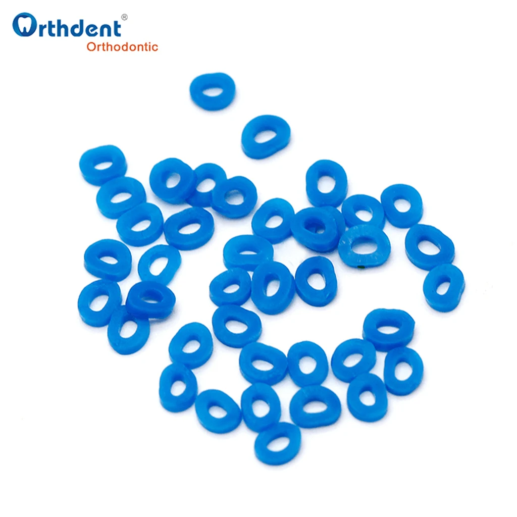 Ортодонт 1000 шт Ортодонтические сепараторы стоматологические раздельные резинки