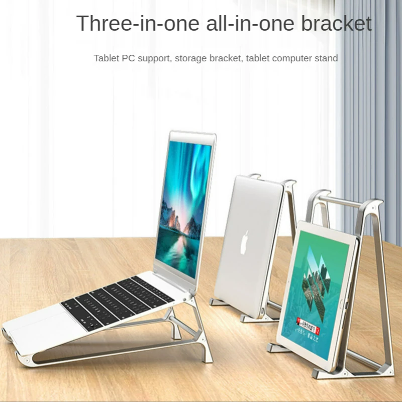 

2021 Laptop Stand Notebook Tablet Support Bracket Heat Dissipation Stand Aluminum Alloy Portable Computer Holder for PC Notebook