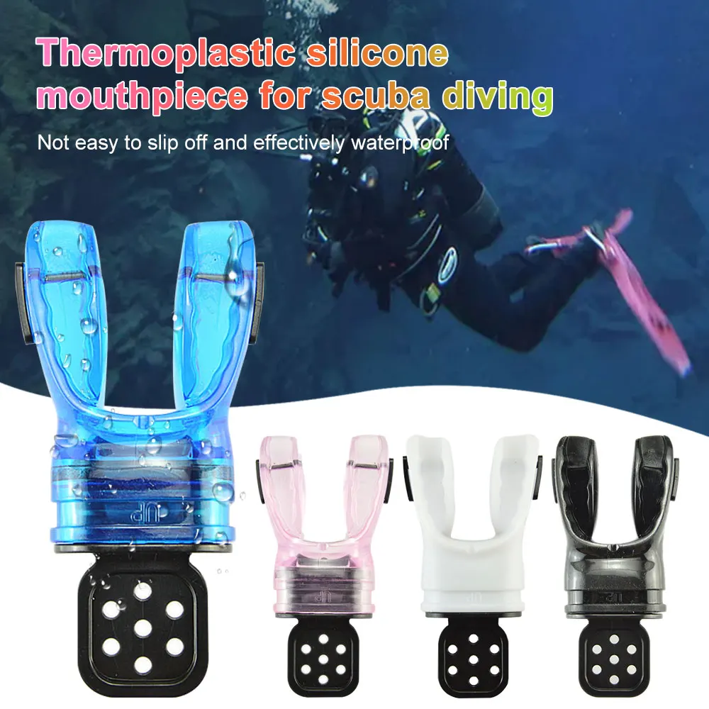 צלילה DivingThermoplastic סיליקון Mouthpiec Moldable שנורקל ביס מתחת למים צלילה רגולטור צוללן אביזרי
