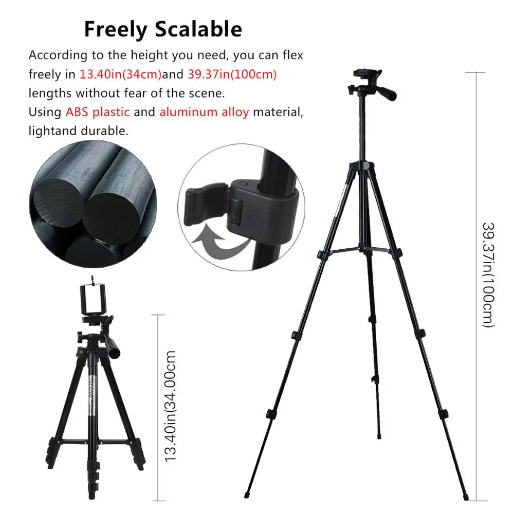 Регулируемая подставка для фотосъемки Штатив мобильного телефона фоторамка