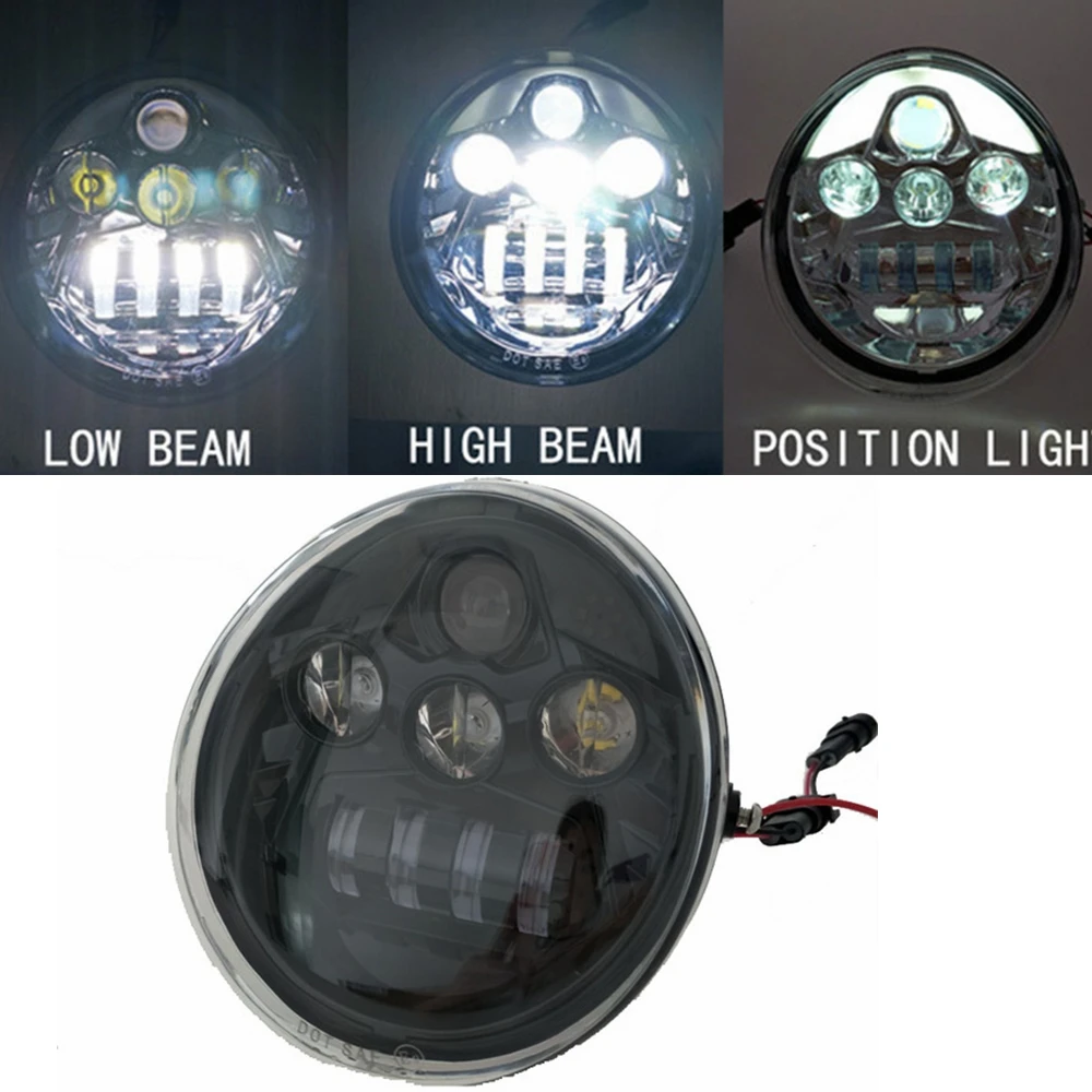 E9 красная точка зрения для V-ROD светодиодный головной светильник с