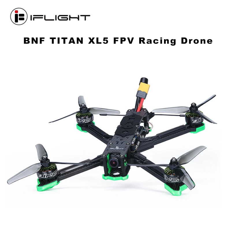 IFlight TITAN XL5 5 дюймов 250 мм FPV гоночный Дрон BNF с SucceX E F4 45A Stack XING 2208 бесщеточный мотор