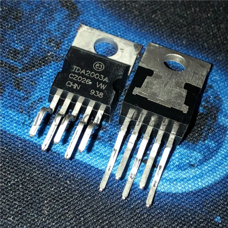 200 шт./лот TDA2003 TDA2003A TDA2003AV TO220-5 аудио усилитель IC chip | Электронные компоненты и