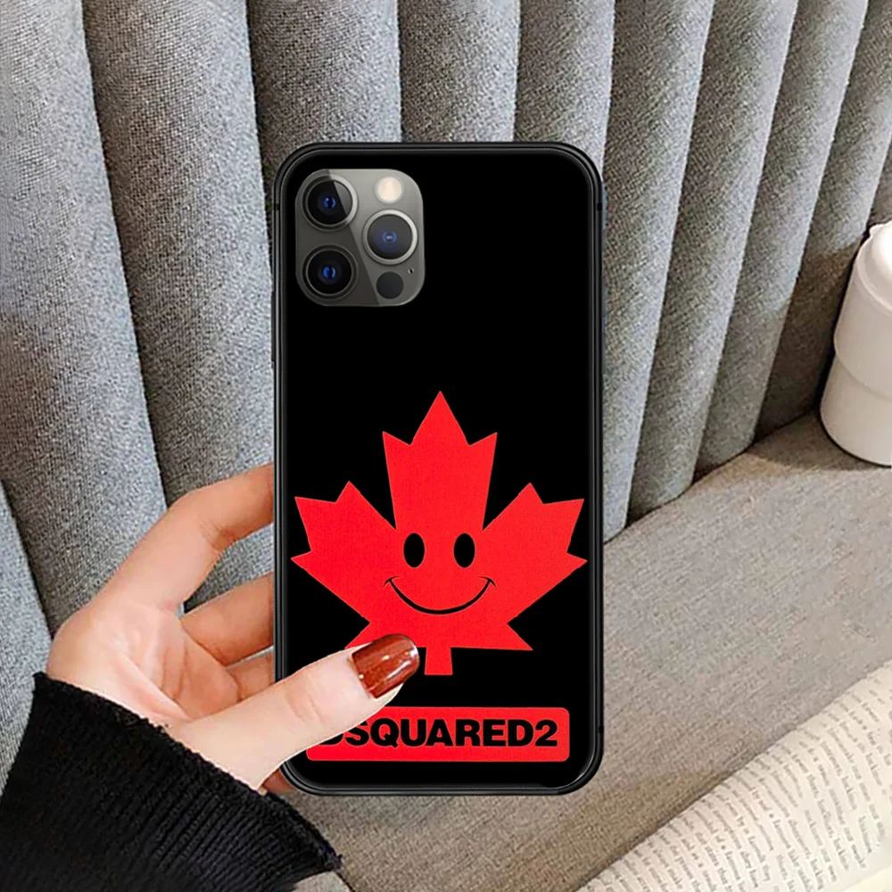 

DSQ2 Fashion brand D2 Phone Case cover For iphone 5 5S 6 6S PLUS 7 8 11 12 mini X XR XS PRO SE 2020 MAX black funda 3D hoesjes