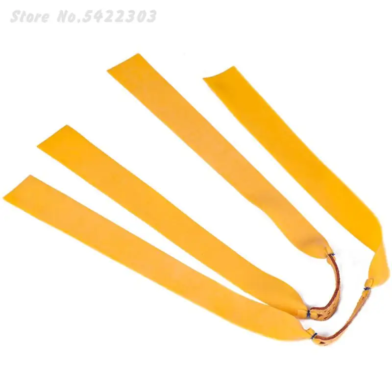 

5pcs 0.55mm 0.6mm 0.65mm 0.7mm Thickness Elastic Flat Rubber Band For Hunting Sports Shooting Game Slingshot Flat Leather Rubber