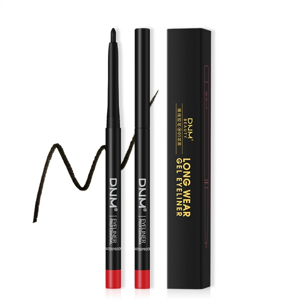 

Black Eyeliner Quick-Dry Waterproof Professional Liquid Eye Liner Pen Long-Lasting Not Blooming Smooth Makeup Tool