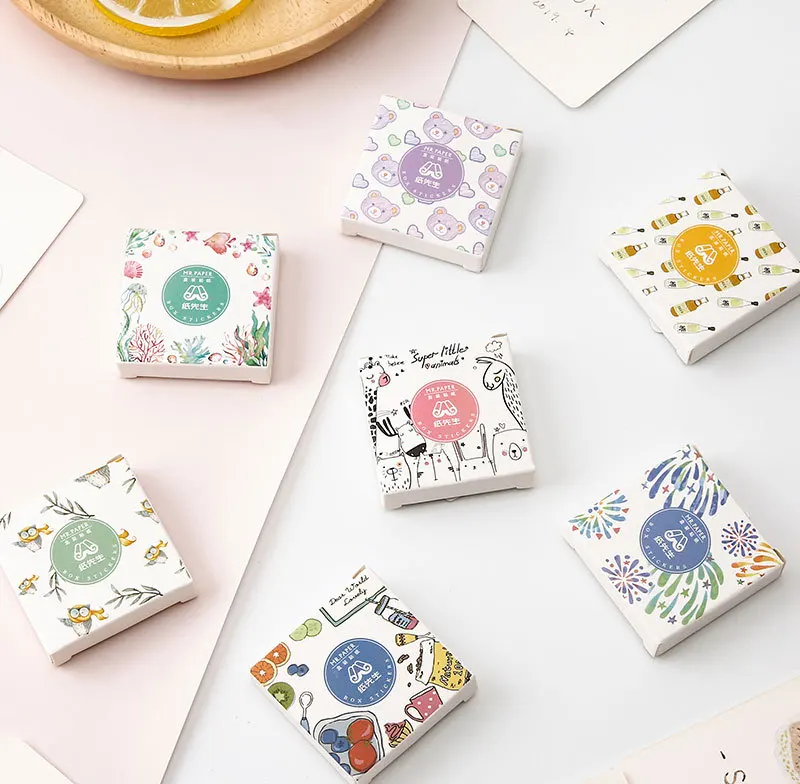 40 шт./кор. милые хлопковые носки в Корейском стиле без пятки канцелярские