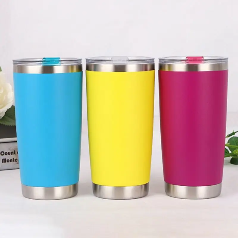Double Wall Insulation Stainless Steel Tumbler Vacuum Travel Mug Cup Coffee 30oZ | Дом и сад