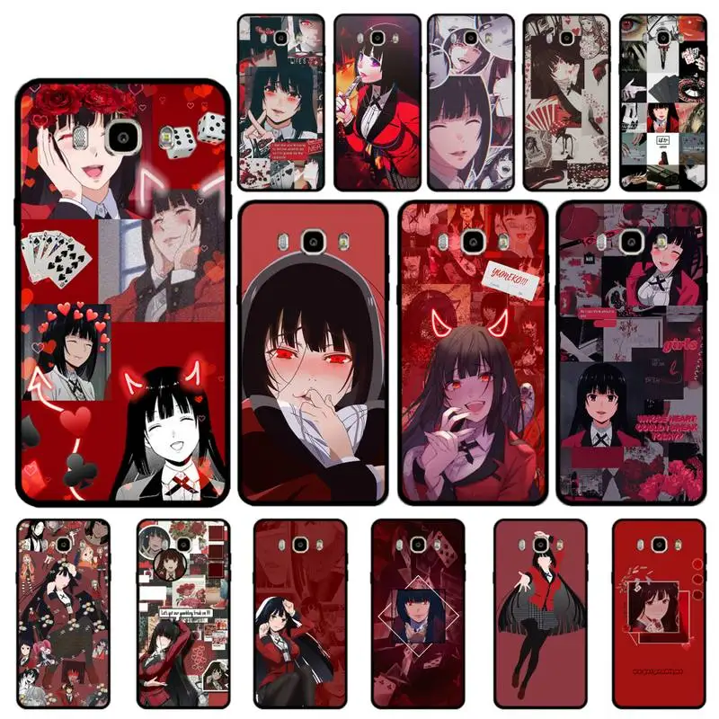 

Yinuoda Crazy Excitement Manga Kakegurui Phone Case for Samsung J 4 5 6 7 8 prime plus 2018 2017 2016 J7 core