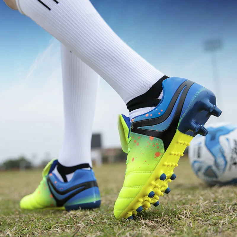 

Обувь для футбола для мужчин и женщин детская обувь для тренировок с шипами