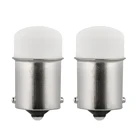 2X высокое яркое P21w Led 1156 автомобильный светильник Ba15s лампы SMD 3014 авто Универсальный Автомобильный Обратный лампа фонаря указателя поворота Стоп-сигнал Лампа Белый DRL 12V