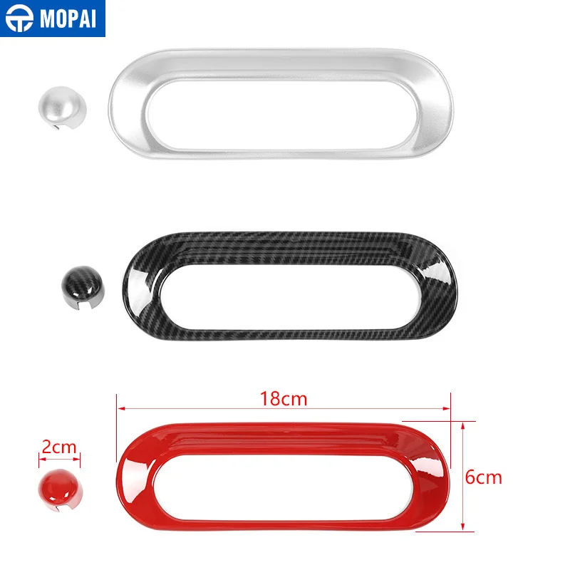 

MOPAI Car Stickers for Suzuki Jimny 2019+ ABS Car High Brake Light Decor Frame Cover Accessories for Suzuki Jimny 2019+