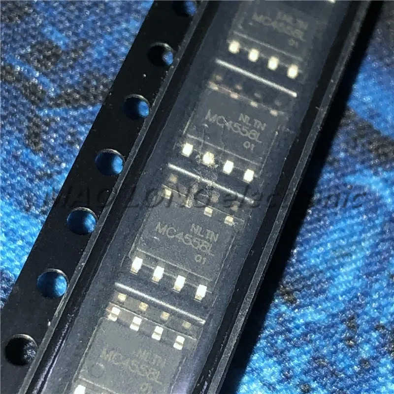 10 шт./лот MC4558L SOP8 MC4558 SOP 4558 SOP-8 операционный усилитель новый оригинальный в наличии