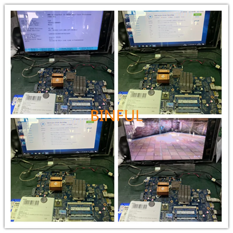 Высококачественная материнская плата для ноутбука 5552G 5551G 5551 NEW75 LA-5911P HD6470M/512 MB для AMD 216-0809000 GPU DDR3 полностью протестирована