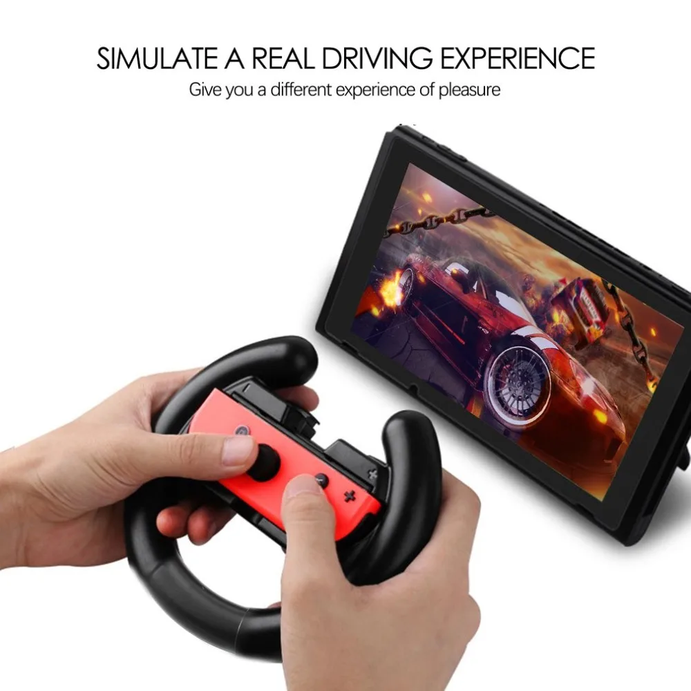 Для rend переключатель ABS Руль Ручка подставка держатель левый и правый Joycon для rend переключатель NS NX контроллер колеса